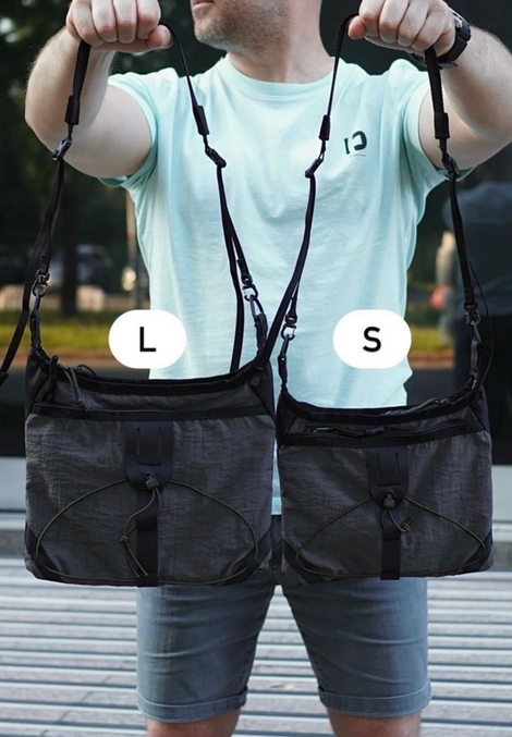Cумка EAST GEAR ARGO Sling L, Green EG-SLG-ARG-L-BLK/GRN фото