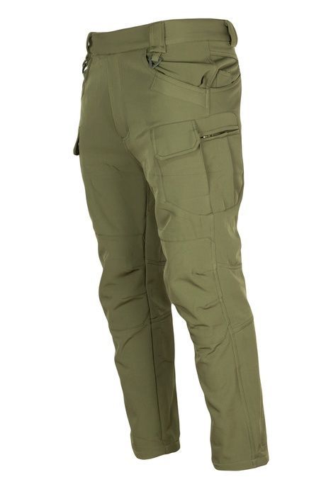 Тактичні штани утеплені SoftShell Olive 53000001-S фото