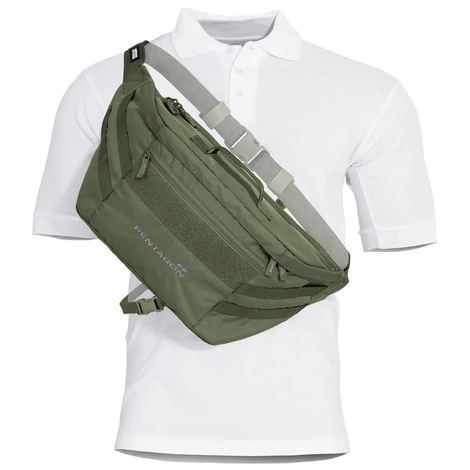 Сумка через плече Pentagon Telamon Bag 8,5 л, Olive K16108-06 фото