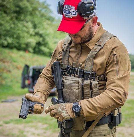 Перчатки тактические Helikon-Tex Range Tactical Gloves, Multicam/Coyote, S RK-RNG-PO-3411A-B03 фото