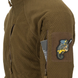 Кофта флісова Helikon-Tex Alpha Tactical Jacket Coyote BL-ALT-FG-11-B04 фото 5