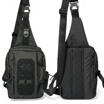 Сумка-рюкзак &laquo;Sling&raquo; (Слинг) East Gear, Black 9100095 фото