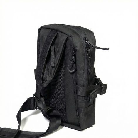Сумка-рюкзак &laquo;Sling&raquo; (Слинг) East Gear, Black 9100095 фото