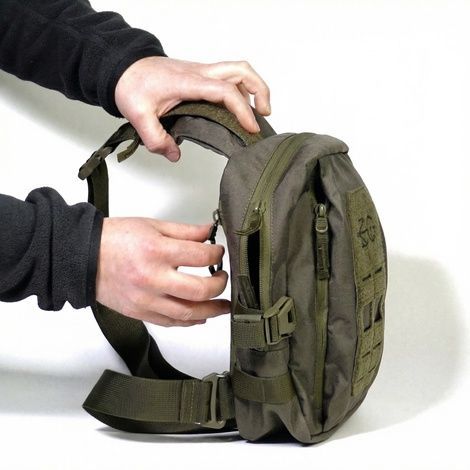 Сумка-рюкзак &laquo;Sling&raquo; (Слинг) East Gear, Ranger green 9100099 фото