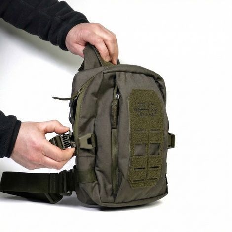 Сумка-рюкзак &laquo;Sling&raquo; (Слинг) East Gear, Ranger green 9100099 фото
