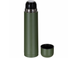 Термос MFH Vacuum Thermos 1L из нержавеющей стали, Olive 33250 фото 2