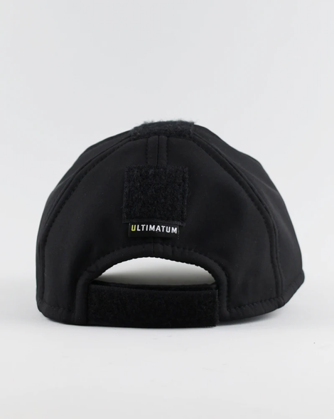 Бейсболка ULTIMATUM Soft Shell, Black  14128 фото