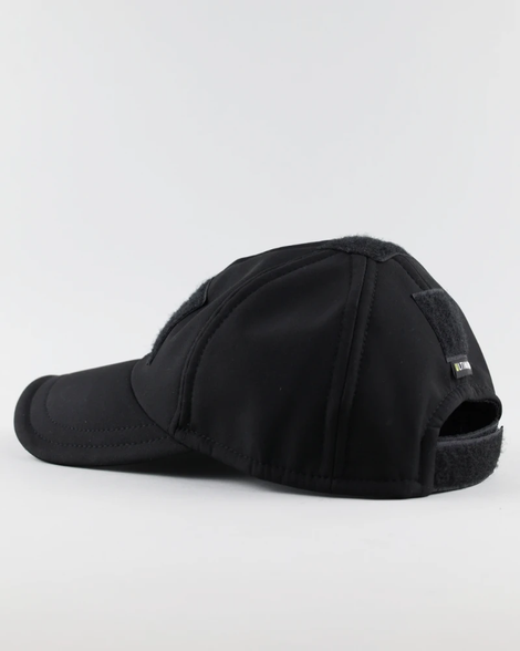 Бейсболка ULTIMATUM Soft Shell, Black  14128 фото