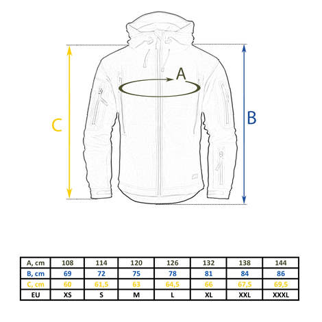Кофта флісова Helikon-Tex Patriot Jacket Coyote BL-PAT-HF-11-B04 фото