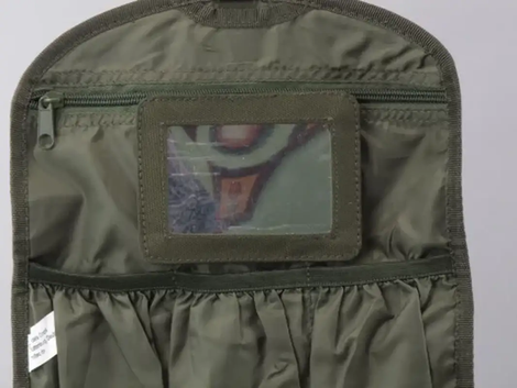 Сумка для туалетных принадлежностей MIL-TEC British Toilet Bag, Olive 16004003 фото