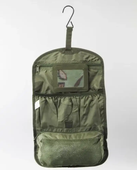 Сумка для туалетных принадлежностей MIL-TEC British Toilet Bag, Olive 16004003 фото