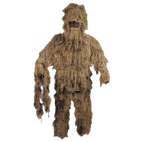 Маскировочный костюм огнестойкий MFH Camo Suit &laquo;Ghillie&raquo; Desert 07703Z-M/L фото