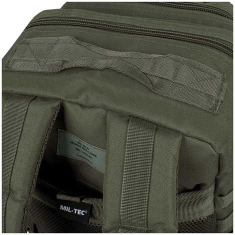 Рюкзак тактический большой MIL-TEC US Assault Large, 36L, Olive 14002201 фото