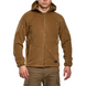Флисовая кофта Helikon Patriot Mk2 Hybrid Fleece, Coyote BL-PJ2-FH-11-B05 фото 2