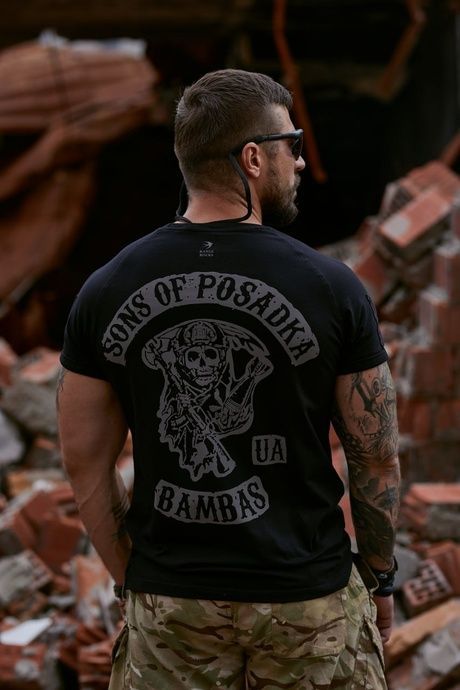 Sons of Posadka черная "велкро" Ф-Sons-чорвел/S фото