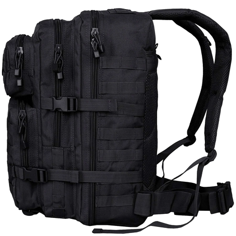 Рюкзак тактичний великий MIL-TEC US Assault Large, 36L, Black 14002202 фото