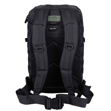 Рюкзак тактичний великий MIL-TEC US Assault Large, 36L, Black 14002202 фото