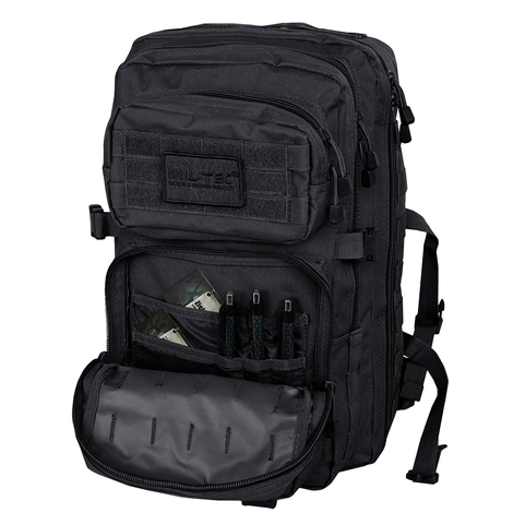 Рюкзак тактичний великий MIL-TEC US Assault Large, 36L, Black 14002202 фото