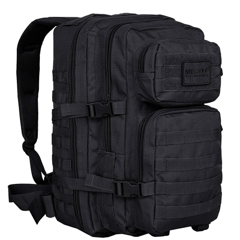 Рюкзак тактичний великий MIL-TEC US Assault Large, 36L, Black 14002202 фото