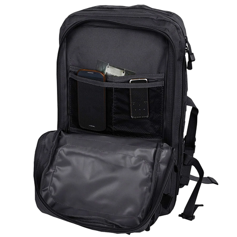 Рюкзак тактичний великий MIL-TEC US Assault Large, 36L, Black 14002202 фото