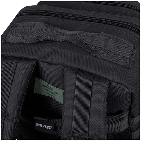 Рюкзак тактичний великий MIL-TEC US Assault Large, 36L, Black 14002202 фото