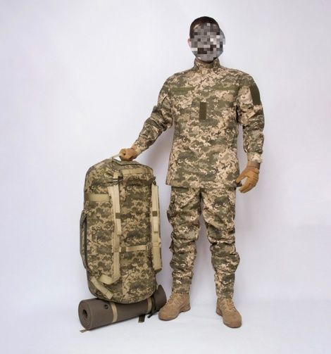 Сумка-баул "Cordura" East Gear 100л (рюкзак). Multicam 2100011 фото