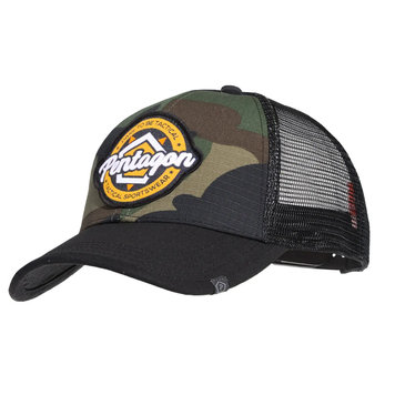 Бейсболка Pentagon Era Cap Born For Action, Вудленд K13048-PE-51 фото