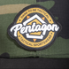 Бейсболка Pentagon Era Cap Born For Action, Вудленд K13048-PE-51 фото 2