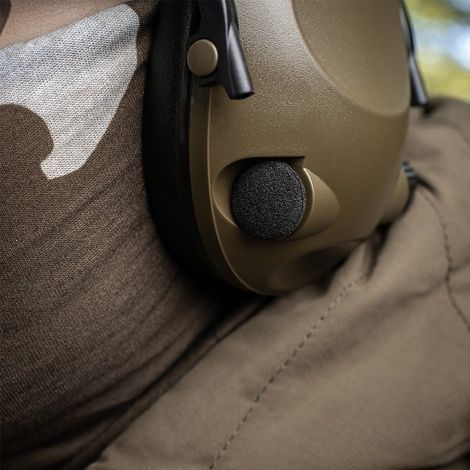 Наушники стрелковые активные CrossEye Tactical 6S Olive 99041901 фото