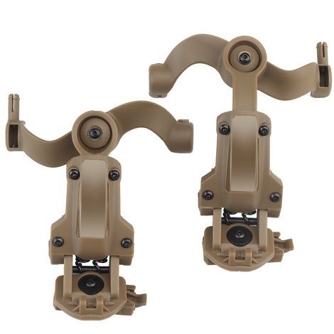 Адаптер для наушников Helmet Rail Adapter Coyote HR-MK-COY фото