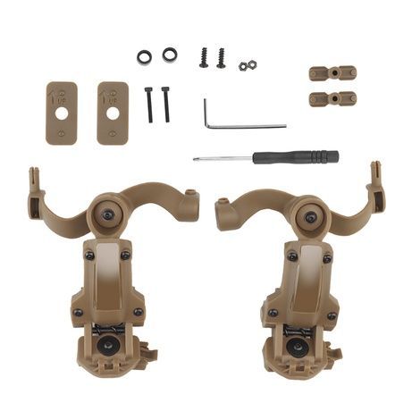 Адаптер для наушников Helmet Rail Adapter Coyote HR-MK-COY фото
