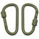 Карабины алюминиевые, MFH Carabiner, 8 мм х 8 см, Olive 27536B фото 3
