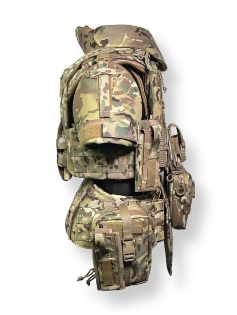 Комплект "Titan Set" - максимальная защита Плитоноска "Схід 24" + 10 подсумков + РПС + Баллистическая защита + Шлем + Плиты 1310051/M фото