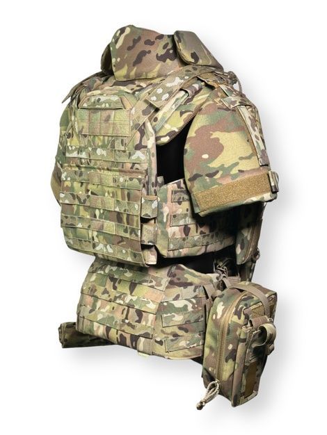 Комплект "Titan Set" - максимальная защита Плитоноска "Схід 24" + 10 подсумков + РПС + Баллистическая защита + Шлем + Плиты 1310051/M фото