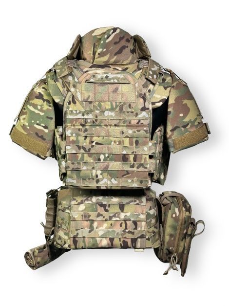Комплект "Titan Set" - максимальная защита Плитоноска "Схід 24" + 10 подсумков + РПС + Баллистическая защита + Шлем + Плиты 1310051/M фото