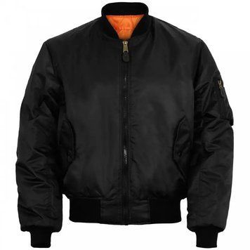 Куртка Mil-Tec MA-1 US Flight Jacket - Black 10403002-903 фото