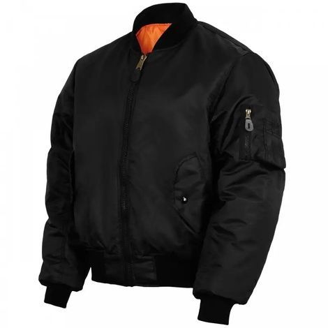 Куртка Mil-Tec MA-1 US Flight Jacket - Black 10403002-903 фото