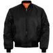 Куртка Mil-Tec MA-1 US Flight Jacket - Black 10403002-903 фото 1