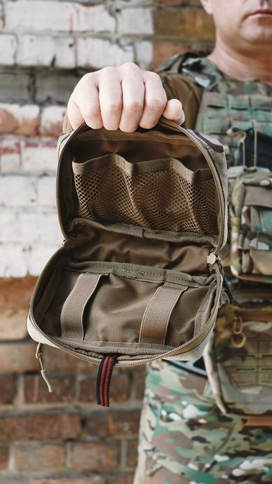 Модульна відривна індивідуальна аптечка EAST GEAR IFAK FLEX, Multicam EG-IFAK-FLX-500-MC фото