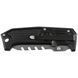 Ніж складаний, великий "Fox Outdoor", 45511, з різаком для одягу, Black 45511 фото 2