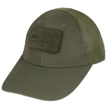 Бейсболка MIL-TEC Net Baseball Cap Olive з сіткою 12317601 фото