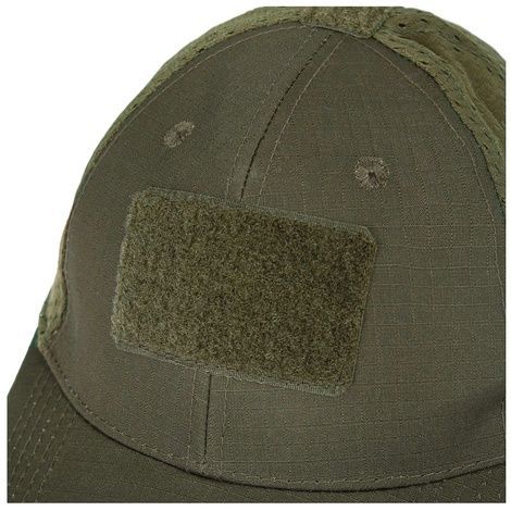 Бейсболка MIL-TEC Net Baseball Cap Olive с сеткой 12317601 фото