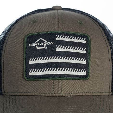 Бейсболка Сітка PENTAGON WILLS TRUCKERS TWILL K13055-FG-06E фото