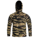 Флісова кофта Helikon Patriot Mk2 Hybrid Fleece, Tiger Stripe BL-PJ2-FH-62-B06 фото 1