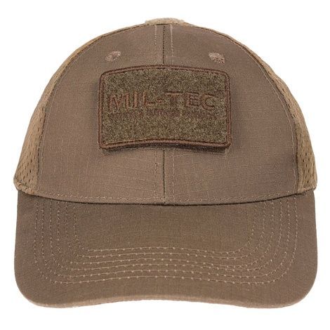 Бейсболка MIL-TEC Net Baseball Cap Coyote с сеткой 12317619 фото