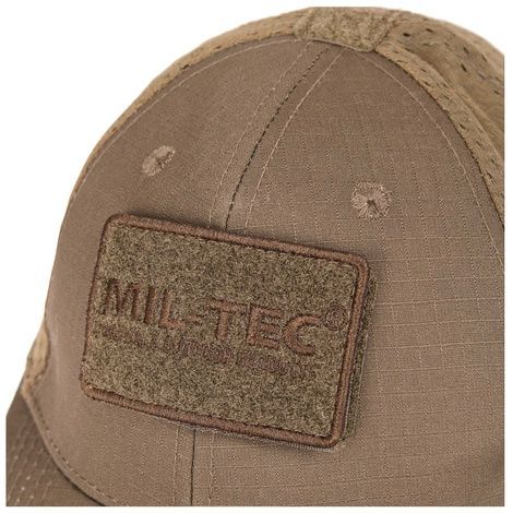 Бейсболка MIL-TEC Net Baseball Cap Coyote с сеткой 12317619 фото