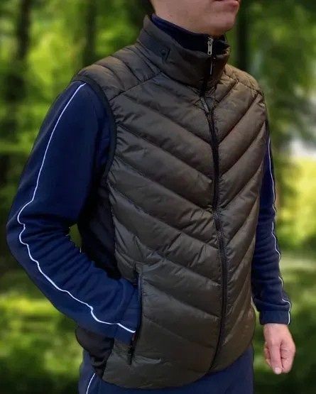 Жилет Carpediem Warm Vest Downy ТЕМНАЯ ОЛИВА (фольга) 00008441/48 фото