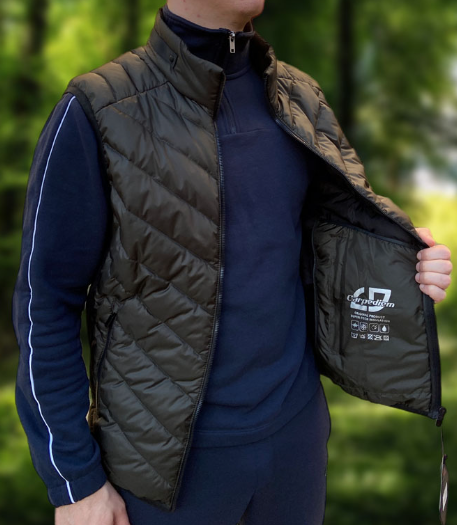 Жилет Carpediem Warm Vest Downy ТЕМНАЯ ОЛИВА (фольга) 00008441/48 фото