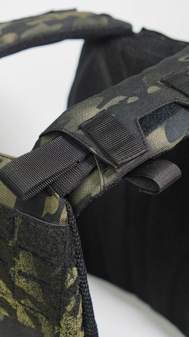 Плитоноска "Grant" East Gear c функцией быстрого сброса, CORDURA 1000D, Black Multicam  1200091 фото