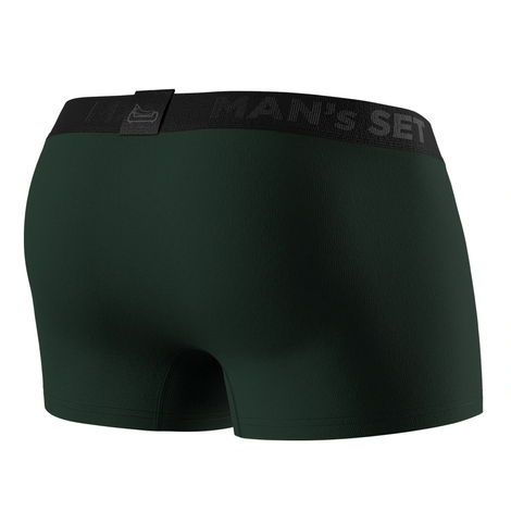 Мужские анатомические боксеры Anatomic Classic 1.2 Black Series, темно-зеленый BSO100-13-M фото